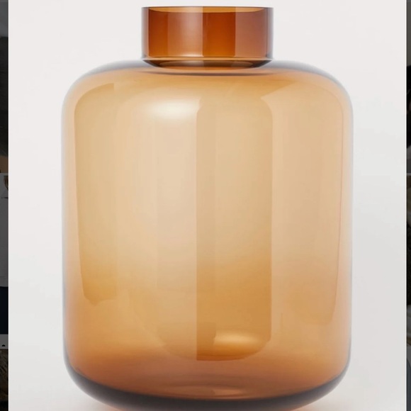 H&M Other - ISO H&M Large Amber Glass Vase